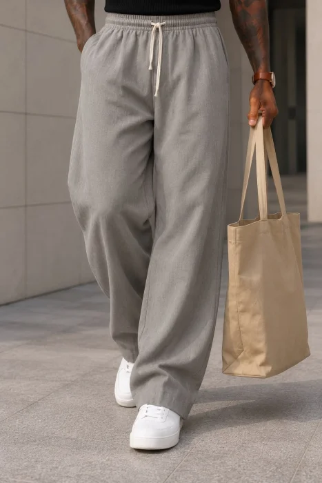 Pantalón Lino Baggy