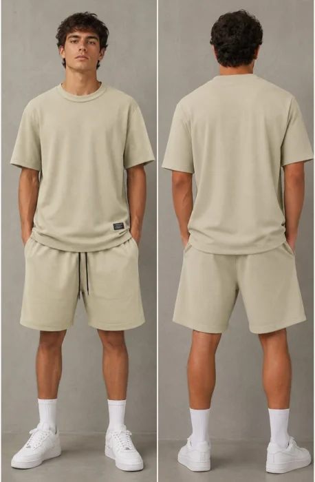 Conjunto Wafle Beige