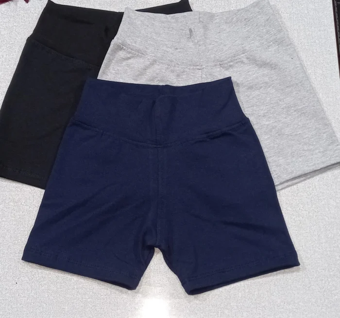 Shorts de Nena en Algodón con Lycra