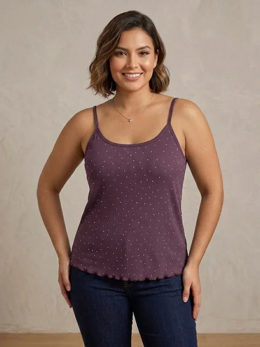 Musculosa Strass con Bretel
