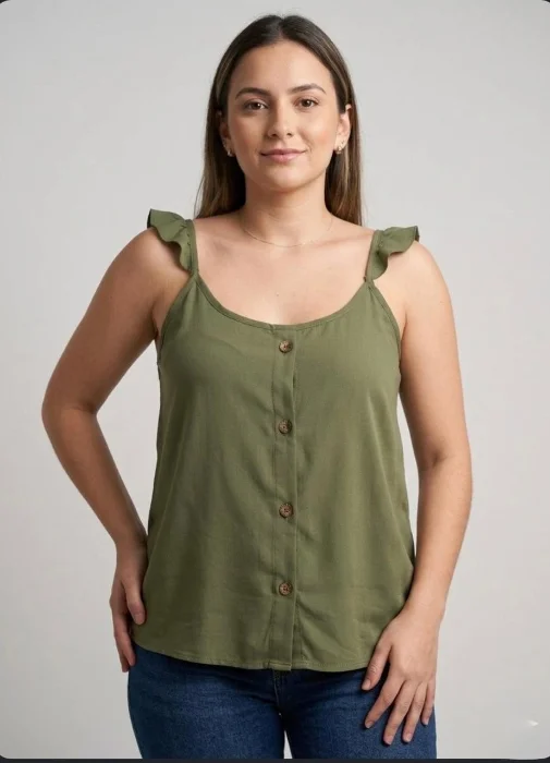 Musculosa Fibrana con Bretel