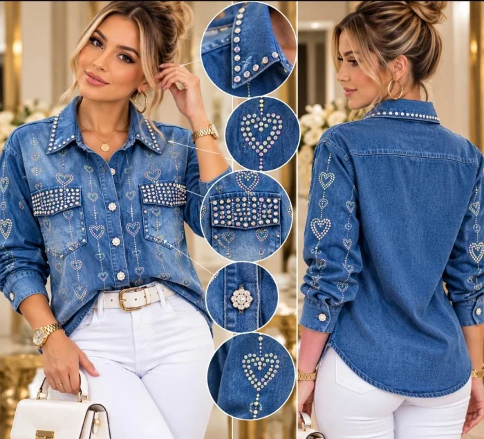 Camisa Premium Strass Brasilero
