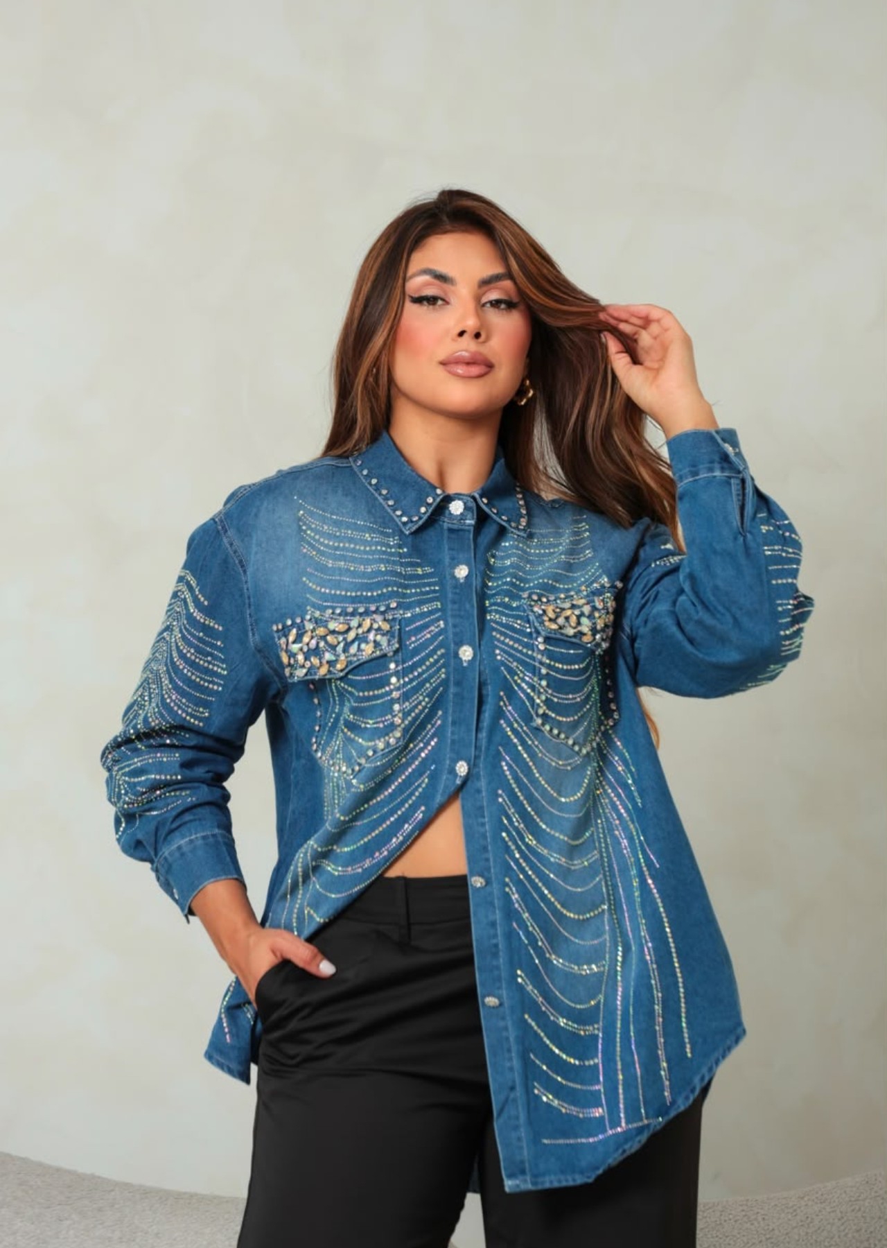 Camisa Premium Strass Brasilero - Imagen 4