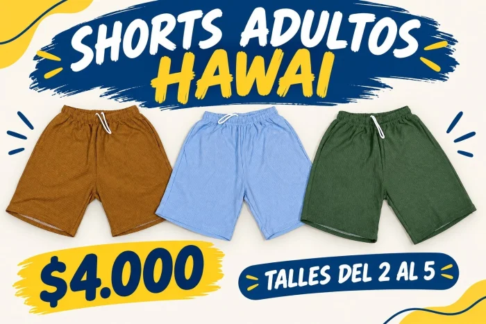 Shorts de Adulto