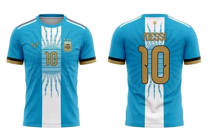 Remera Argentina Última de Messi