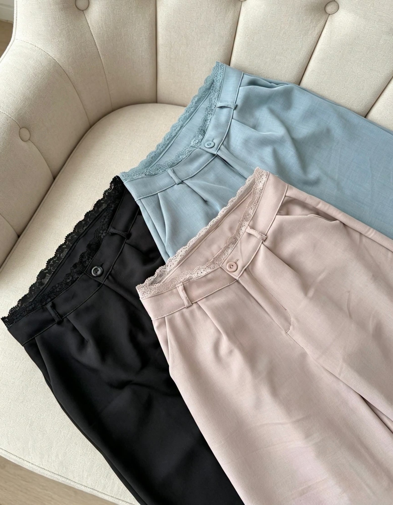 Maxi Palazo Sastrero con Encaje Tendencia - Imagen 3