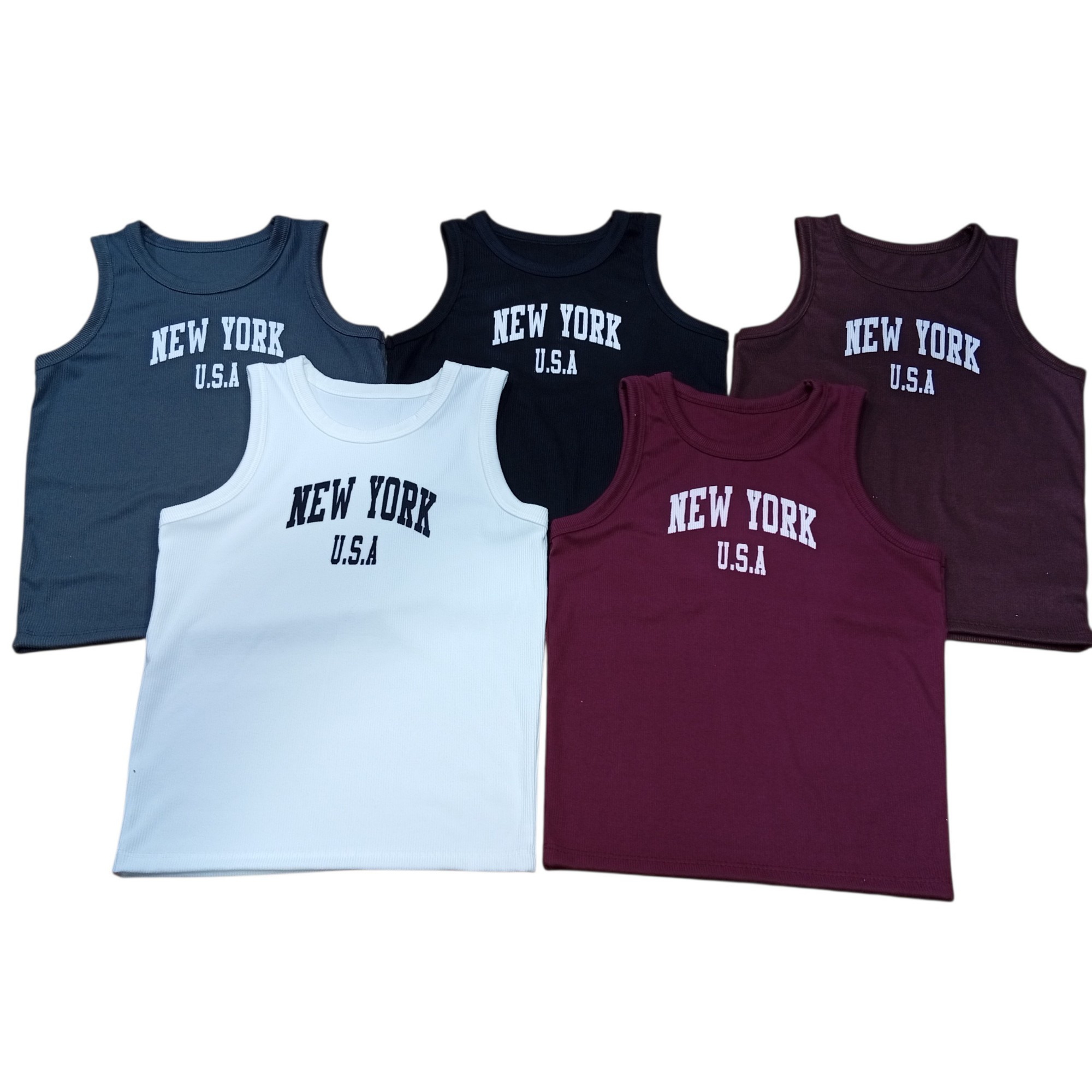 Musculosa New York Talle Único M/l - Imagen 2