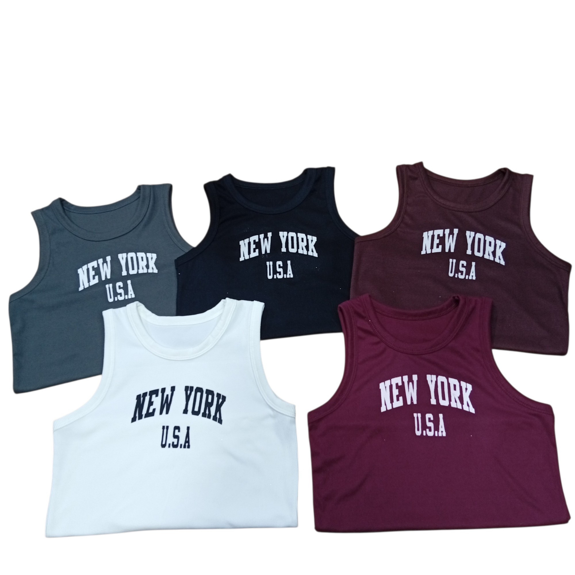 Musculosa New York Talle Único M/l - Imagen 3