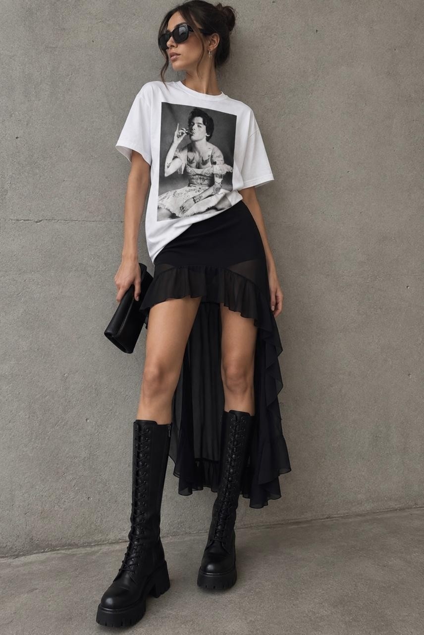 Maxifalda Tul con Short - Imagen 2
