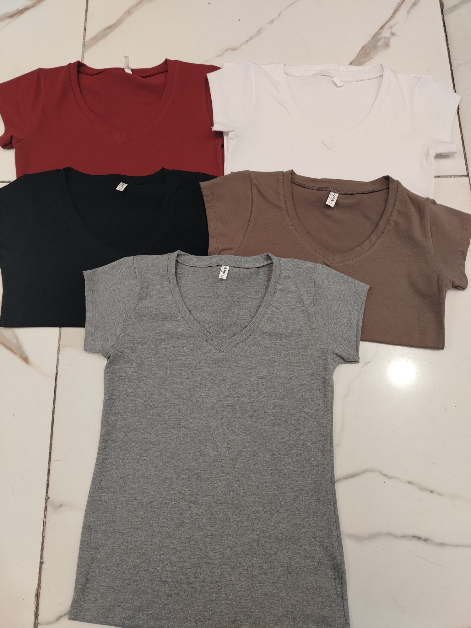 Remera Algodón Laycra V - Imagen 2