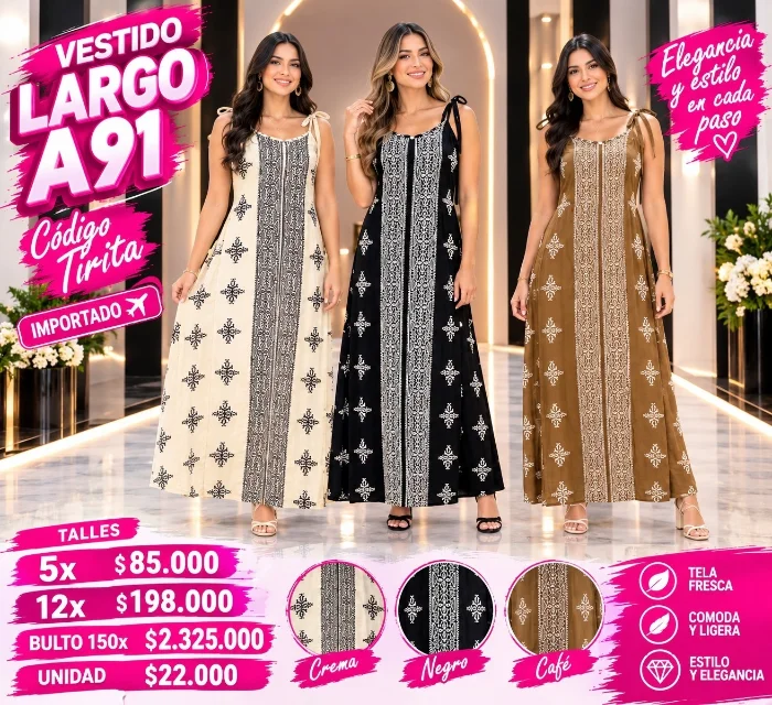 Vestido Importado
