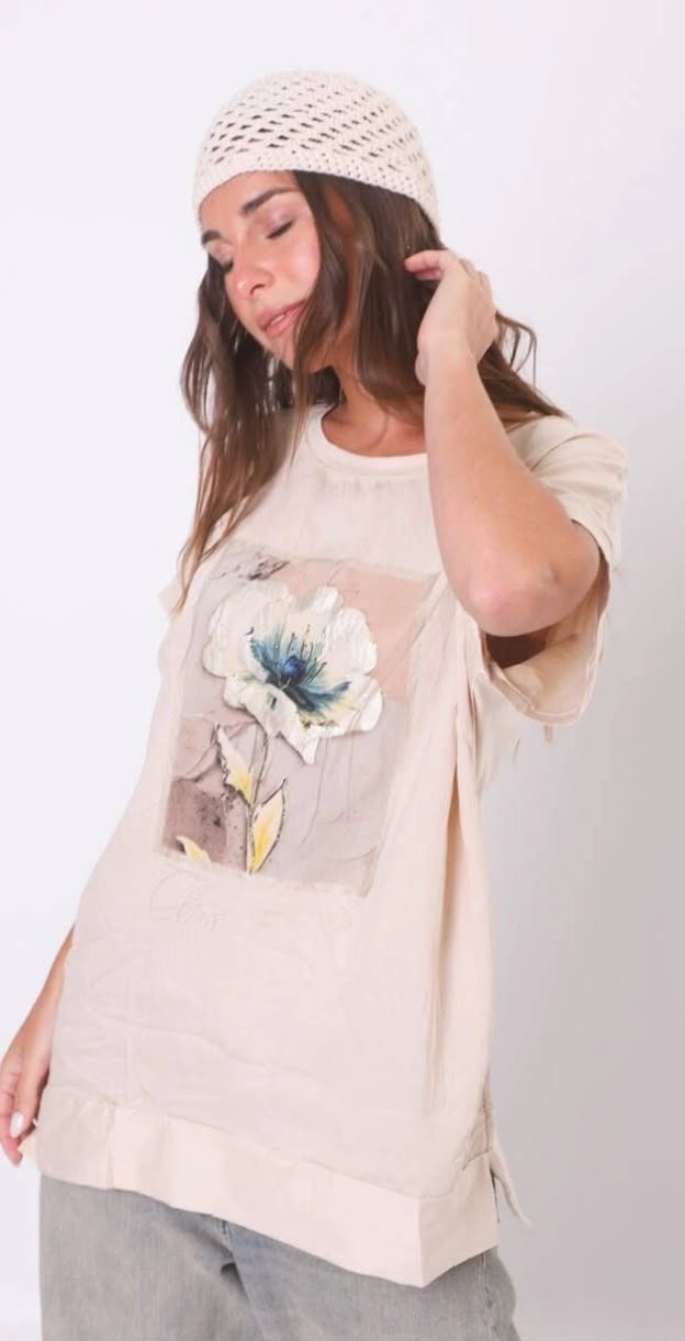 Remera Flor Importado - Imagen 3