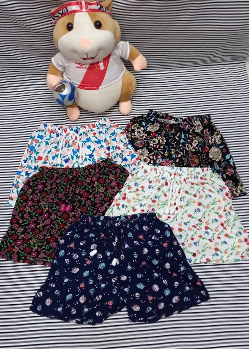 Short de Nena en Fibrana Estampada