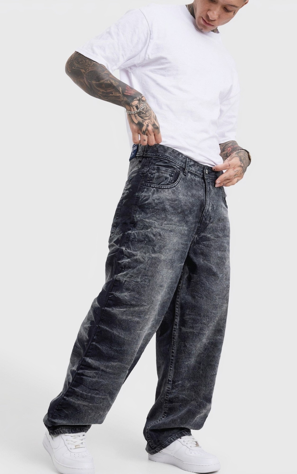 Pantalón Baggy Bordado - Imagen 3