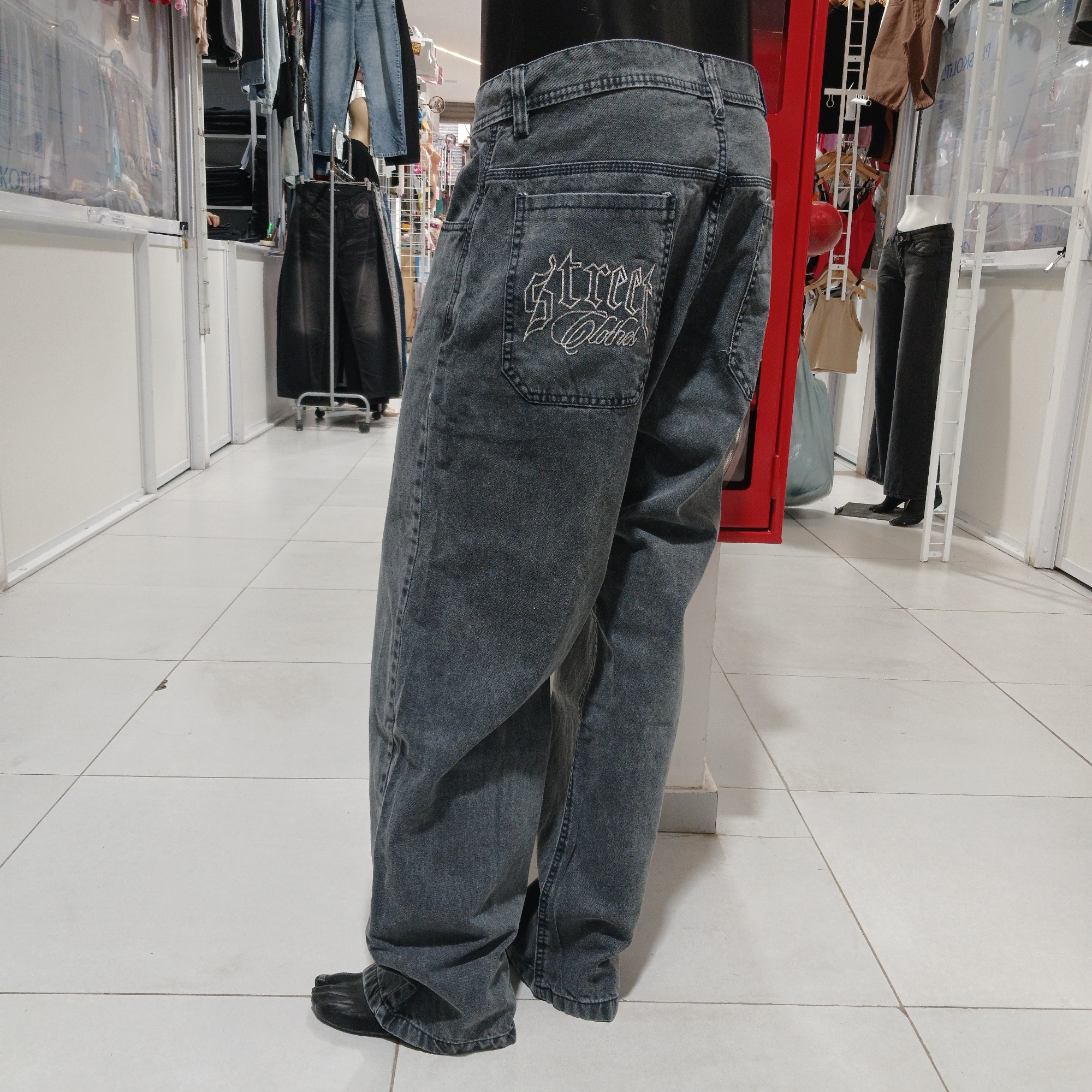 Pantalón Baggy Bordado Street - Imagen 5