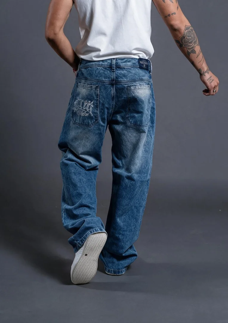 Pantalón Baggy Bordado Street - Imagen 3