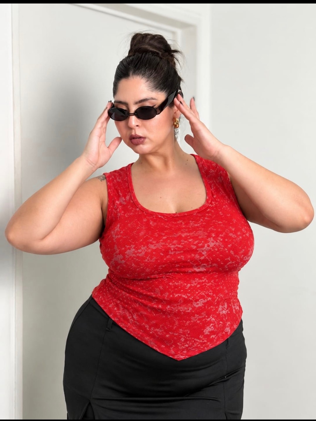 Musculosa de Fiesta Curvy - Imagen 2