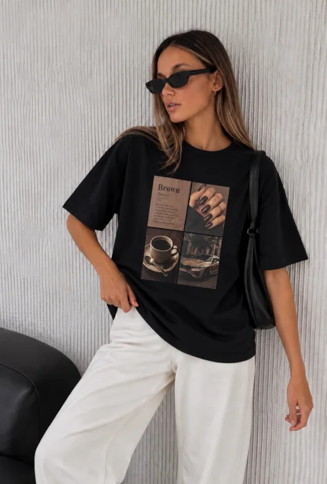 Remeras de Algodón Boxy Fit