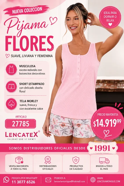 Lencatex Art. 27785  Coleccion 2026/2027