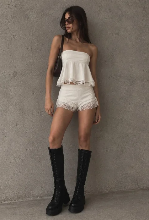 Set Strapless + Culotte