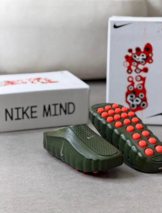 Gomones Importados Ojotas Mind 001 Verde Militar