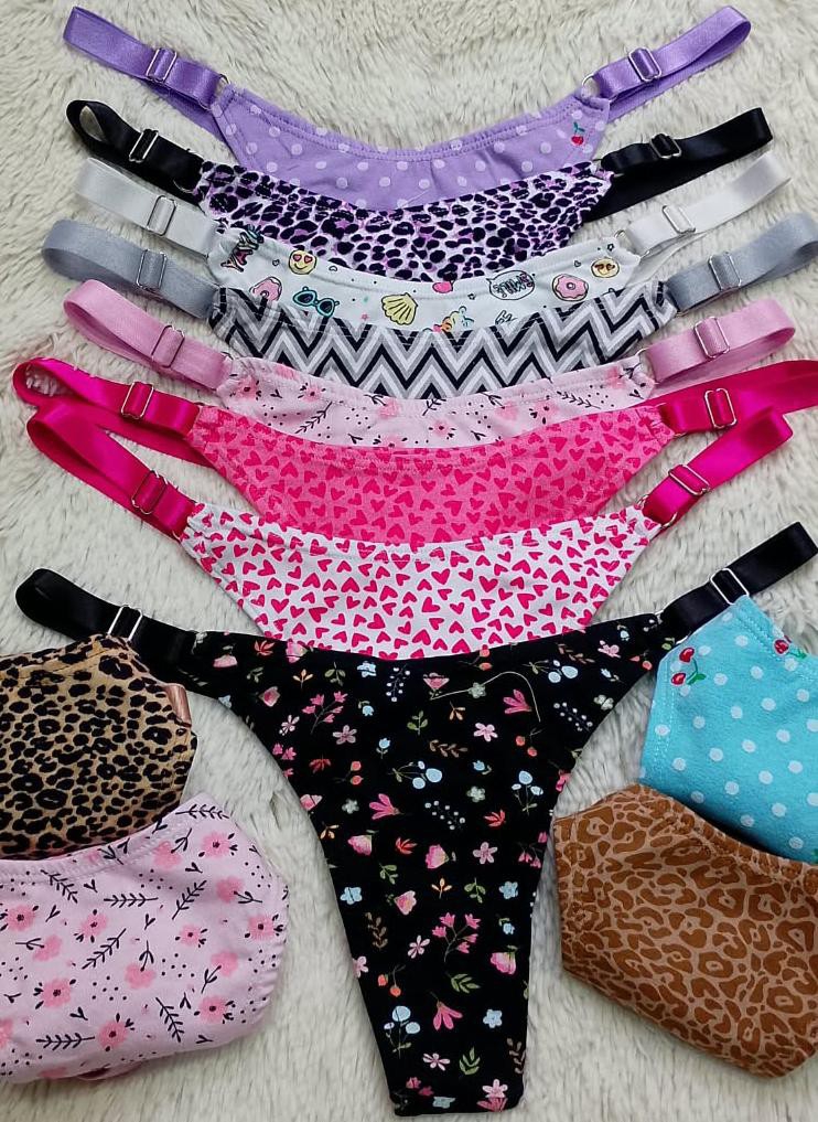 Colale en V Estampado  Tira Ancha - Imagen 2