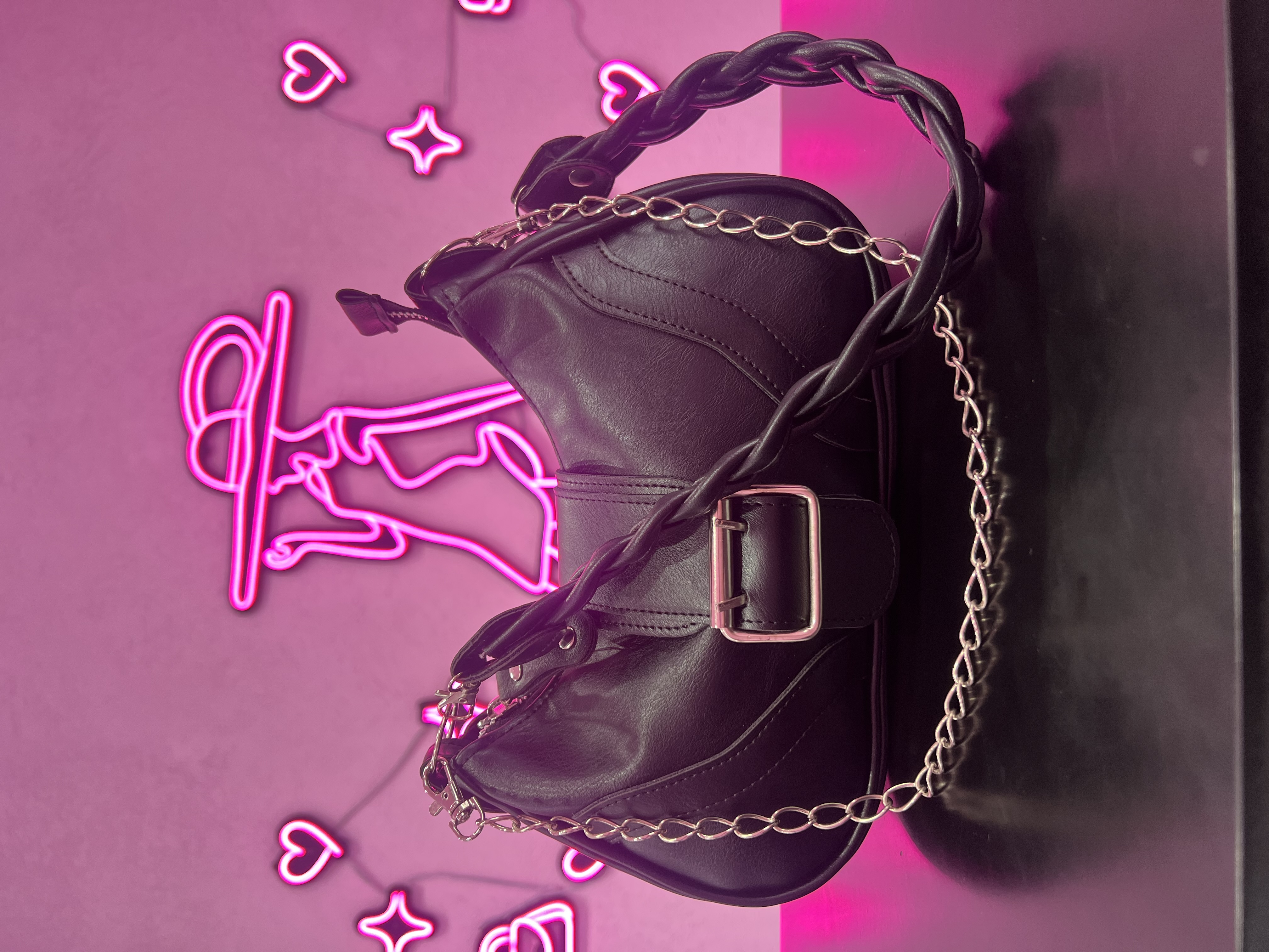 Cartera Mini Bag con Cadena - IMG_0853.jpeg