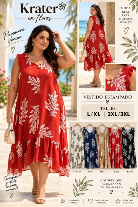 Vestido Estampado