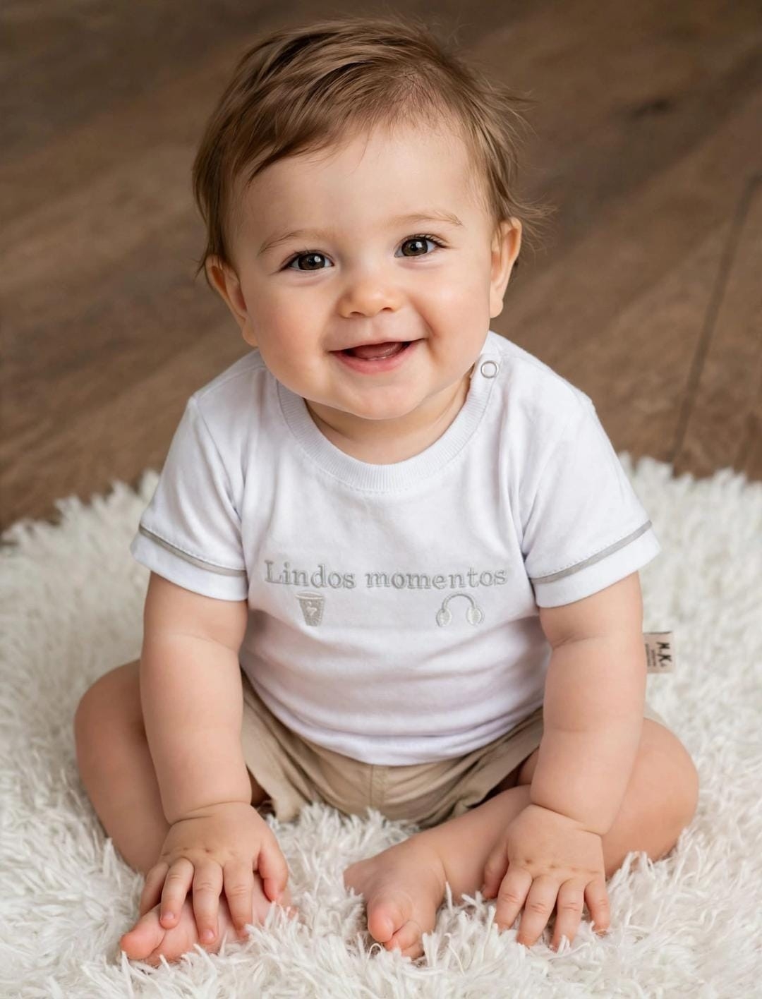 Remera Bebe con Bordado - Imagen 2