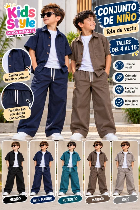 Conjunto de Nene de Vestir Premium