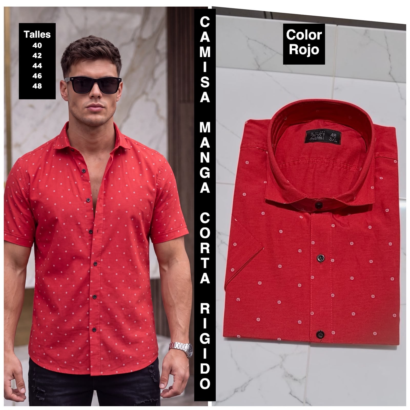 Camisas Manga Corta Rigidas - Imagen 5