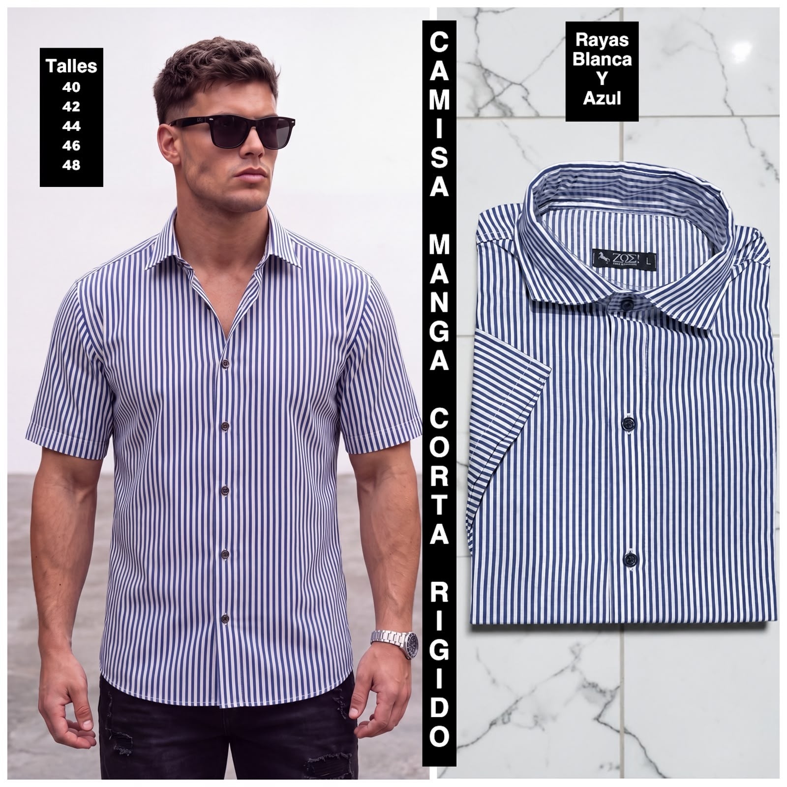 Camisas Manga Corta Rigidas - Imagen 2