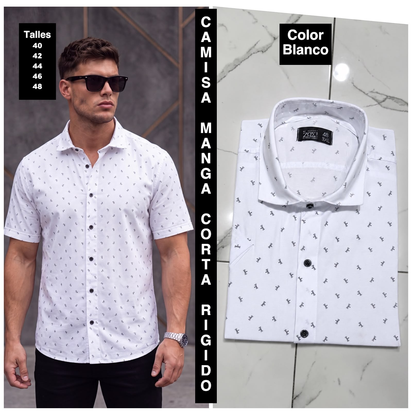 Camisas Manga Corta Rigidas - Imagen 4