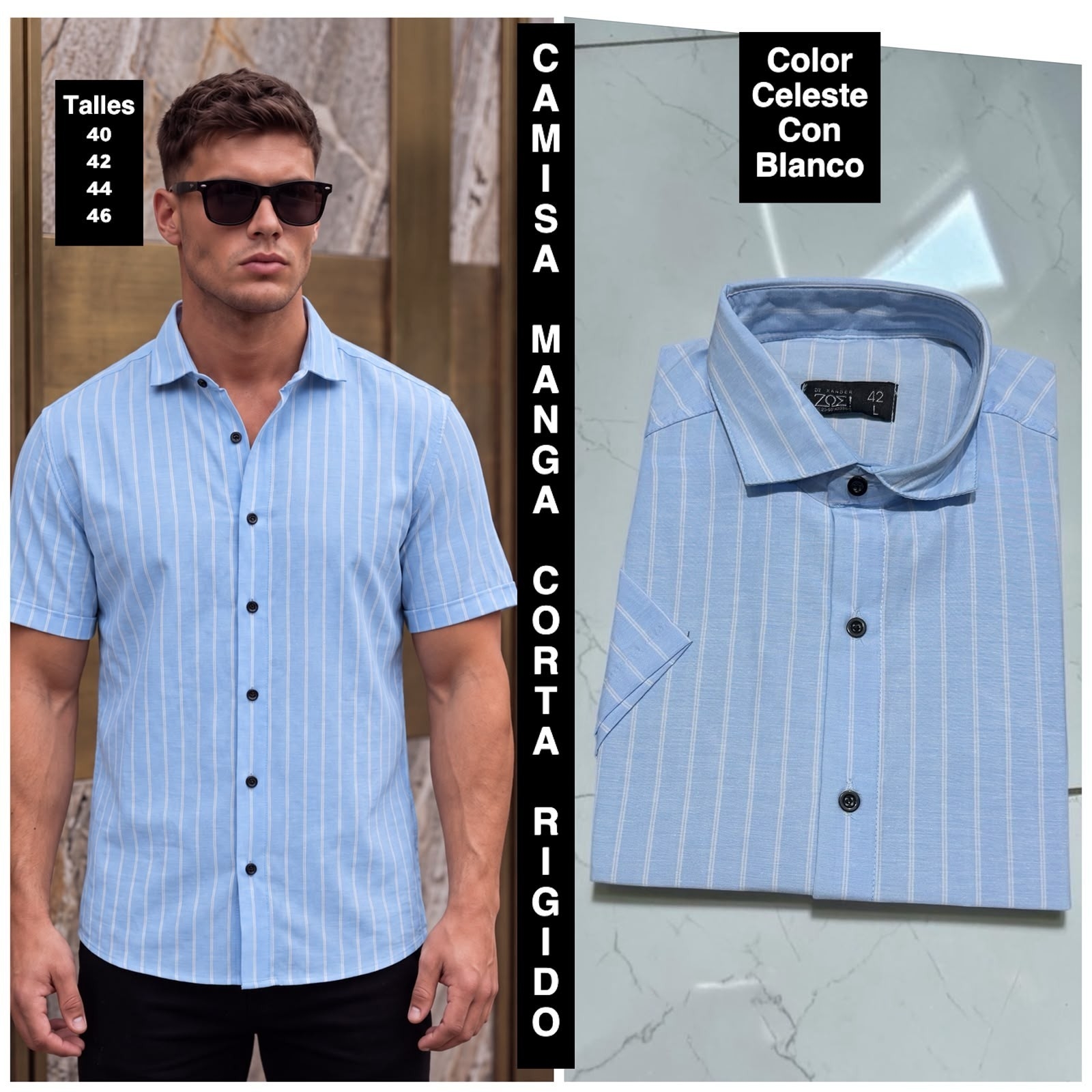 Camisas Manga Corta Rigidas - Imagen 3