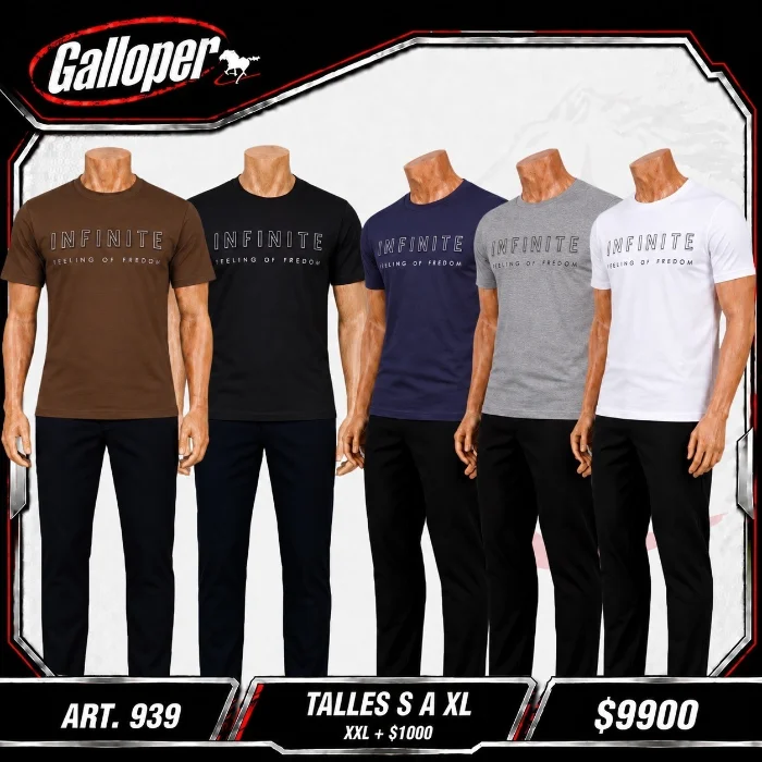 Remeras Algodón Peinado