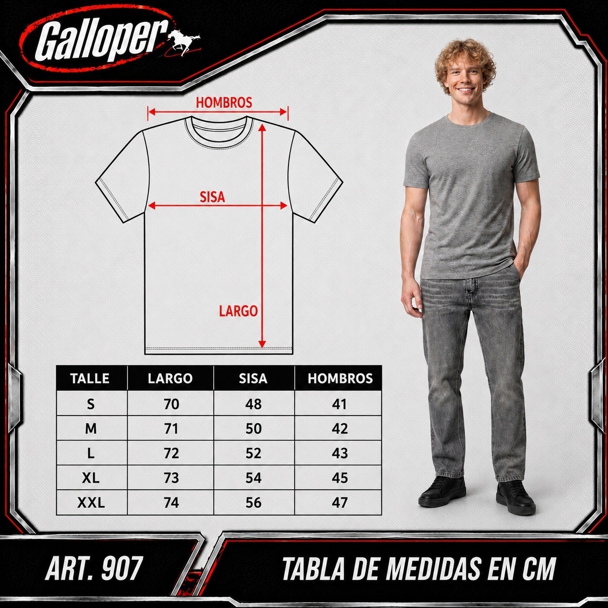Remeras Algodón Peinado - Imagen 3