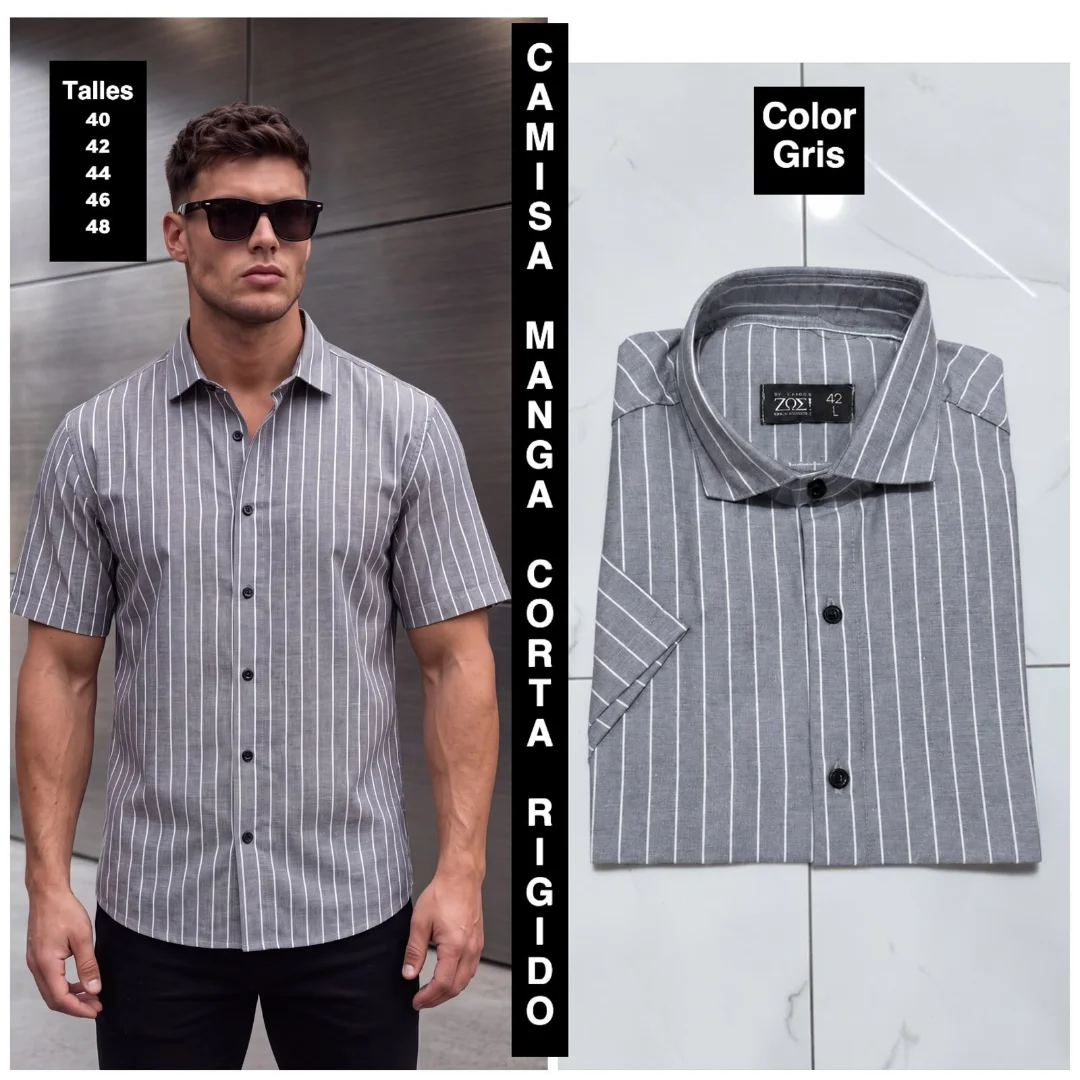 Camisas Manga Corta Rigidas - Imagen 8
