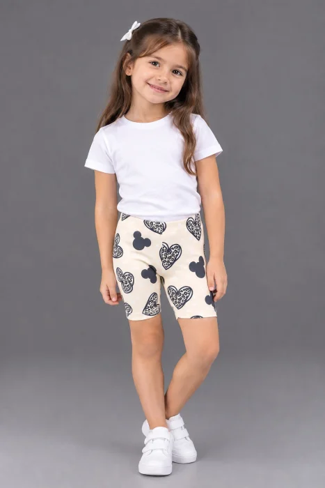 Biker Lycra Estampados y Negro Liso de Nena
