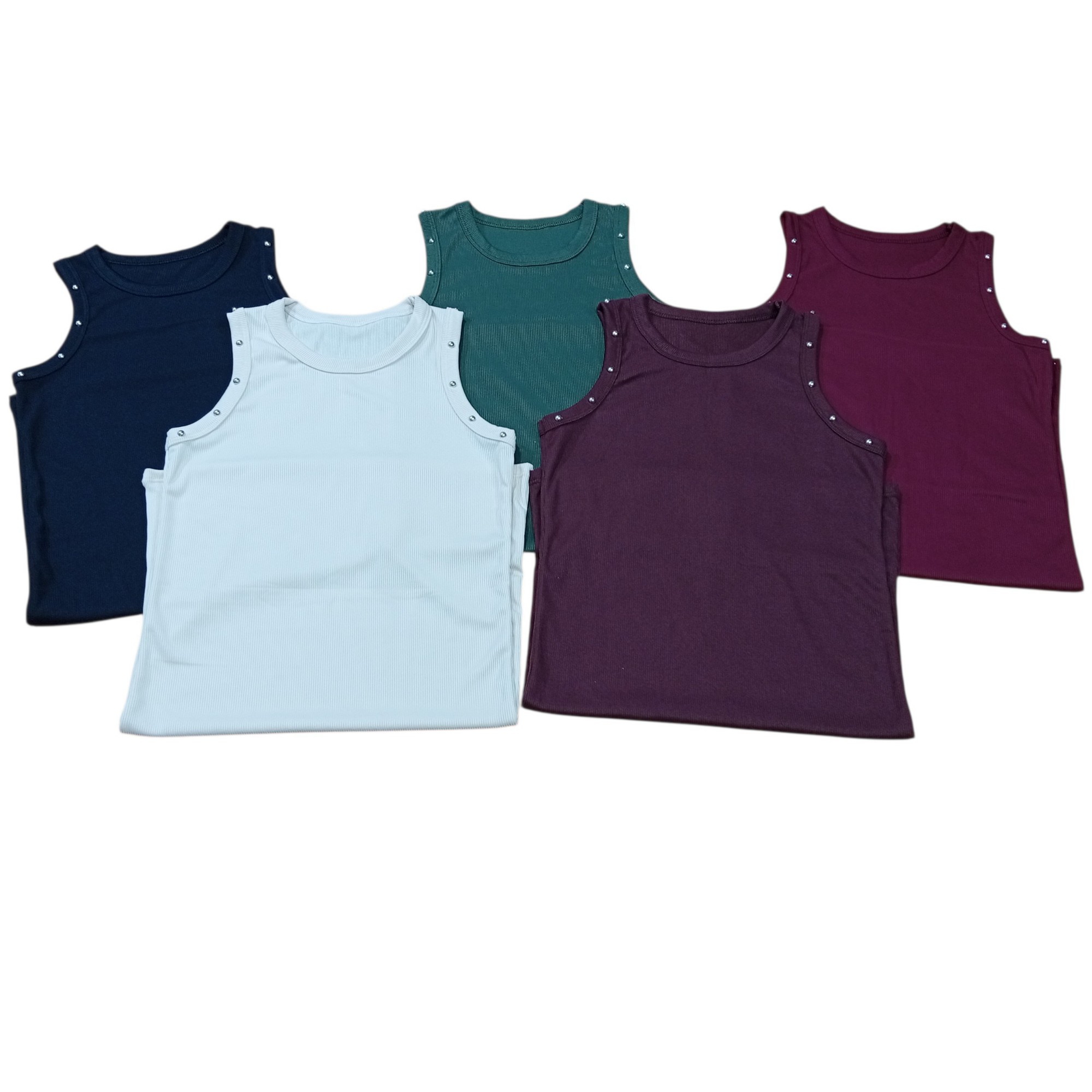 Vestido Musculosa con Media Perla Talle Único - Imagen 2