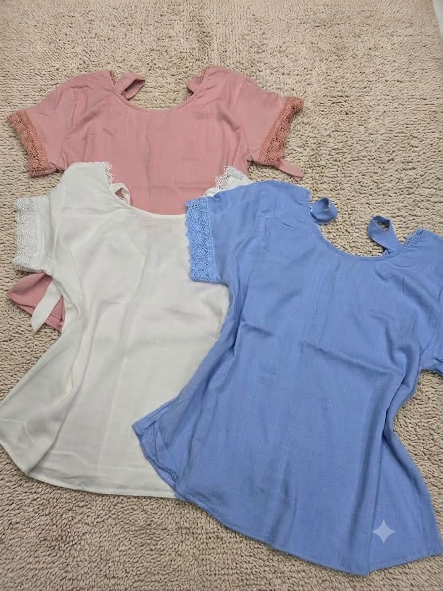 Blusa con Puntilla en Espalda - Imagen 2