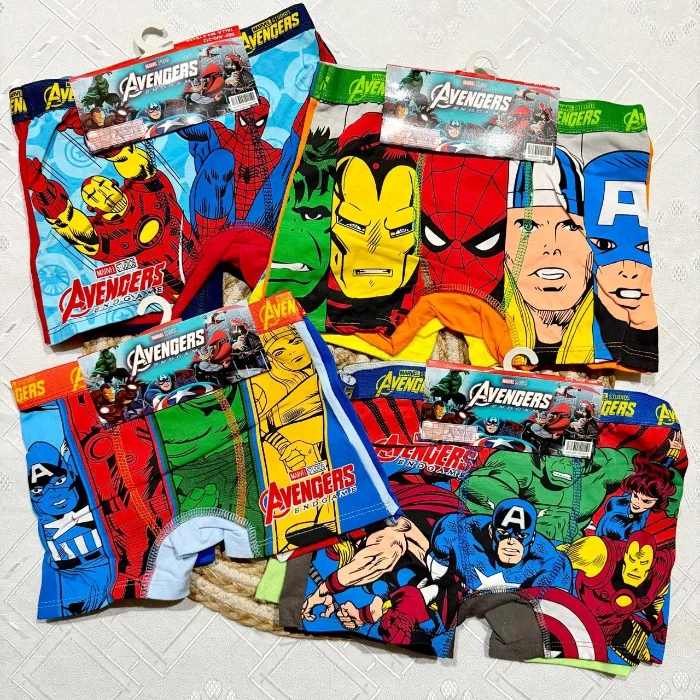 Boxer Avengers de Niños -lenceria Micatu