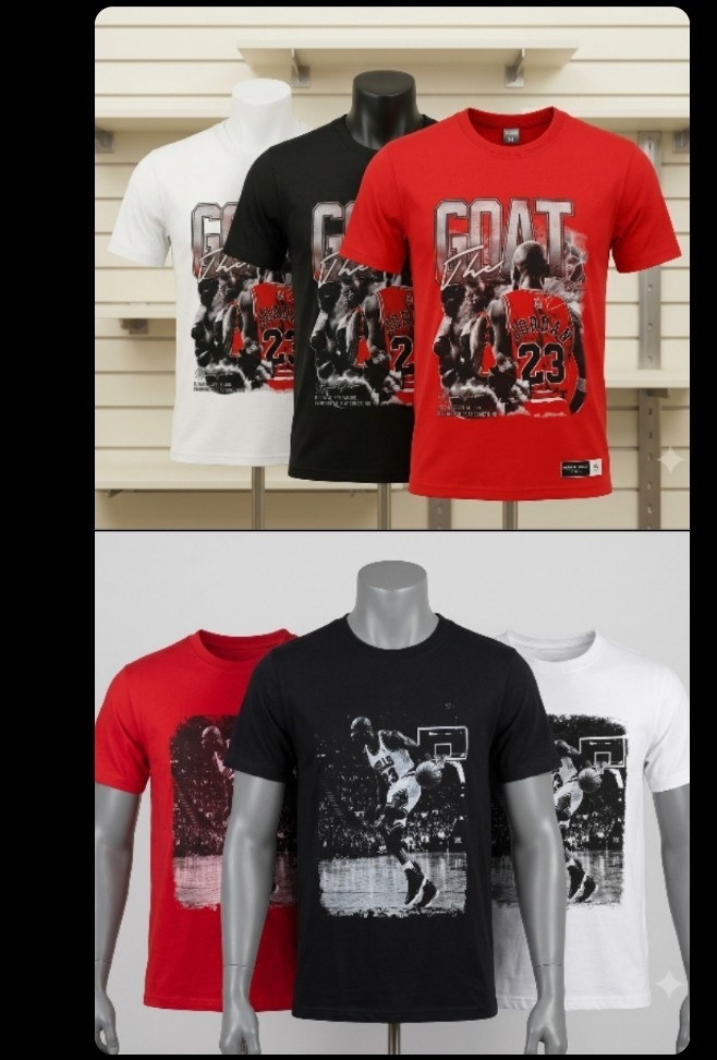 Remeras Jordan Estampadas - Imagen 2