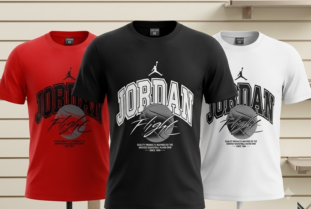 Remeras Jordan Estampadas - Imagen 3