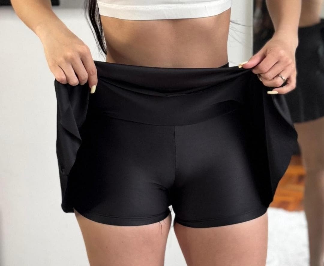 Pollera Shorts Laycra 1 al 6 - Imagen 3