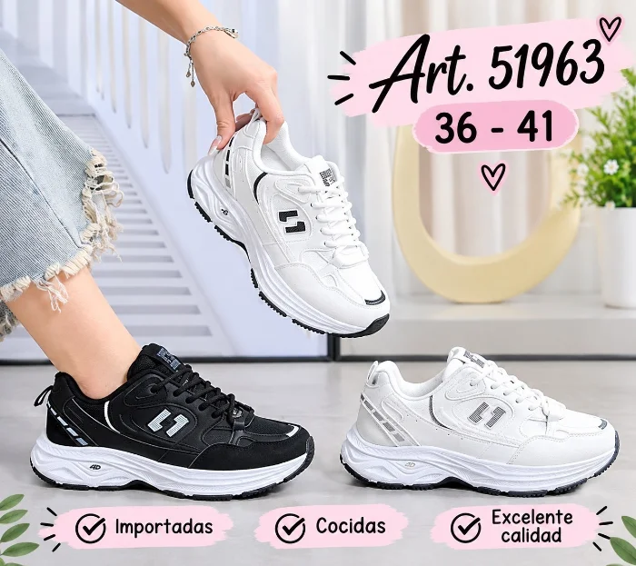 Zapatillas Importados en 3 Colores en Stock