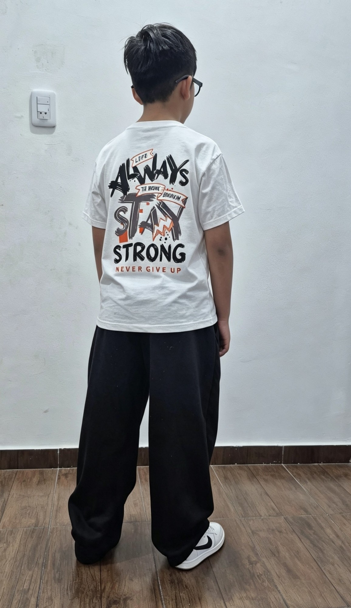 Remeras Manga Corta Niño  Overzise (doble Estampa ) - Imagen 3