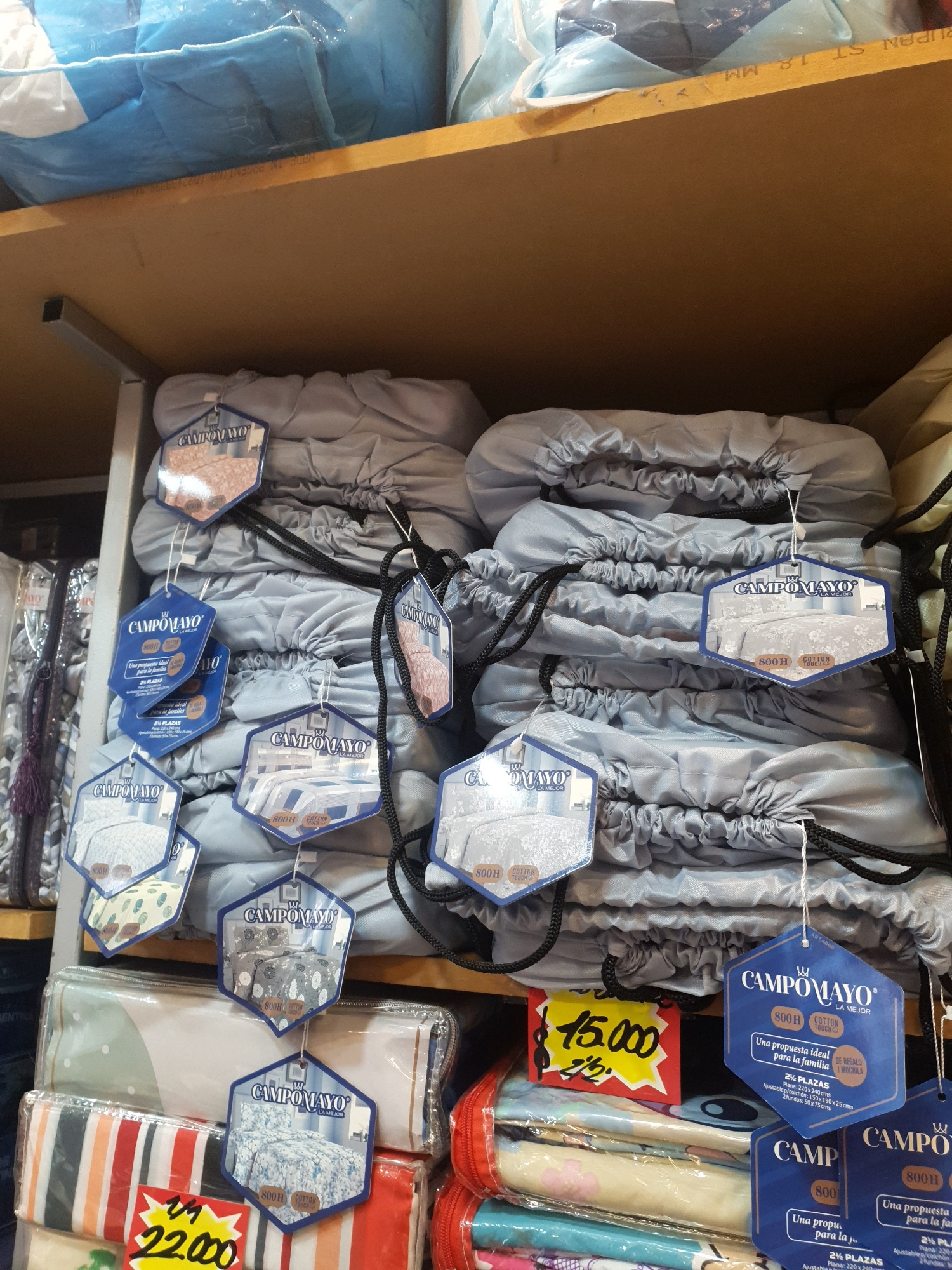 Juego de Sabanas Estampadas con Mochila Campomayo - 2  Plazas - Imagen 3
