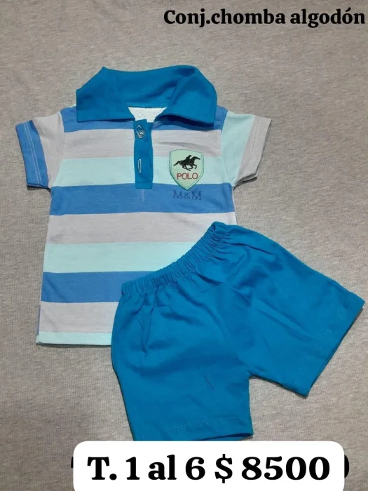 Conjunto Chomba Algodon
