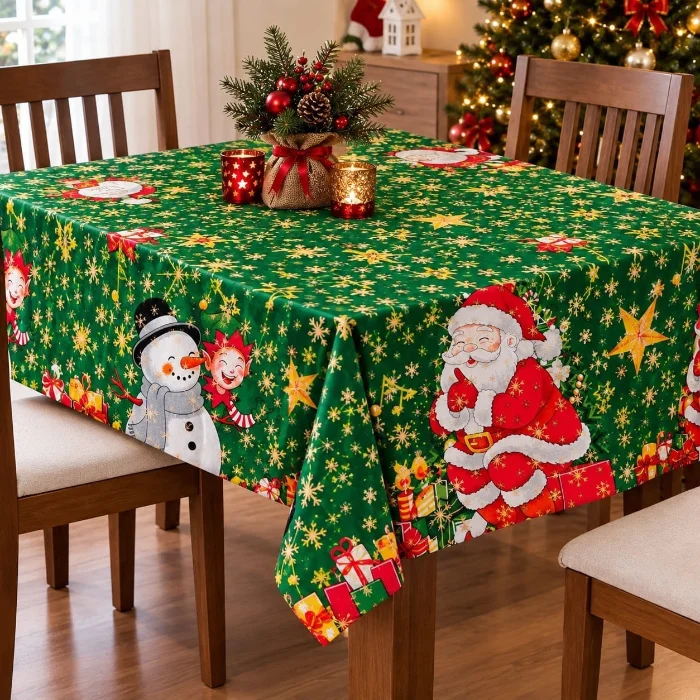 Mantel Navideño C/brillo