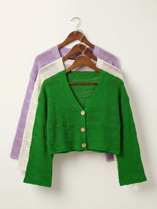 Cardigan Calado